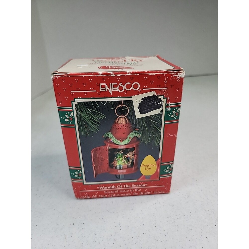 VINTAGE Enesco Ornament ‘Warmth Of The Season’ - 2nd in Series